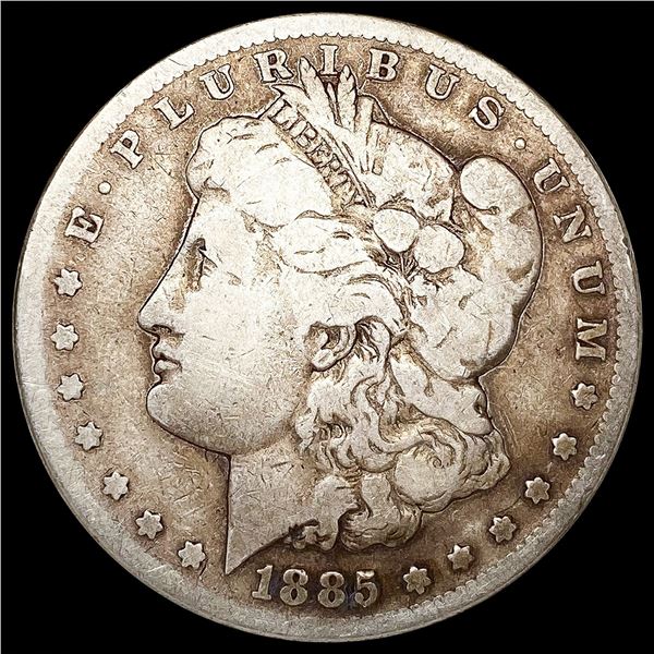 1885-CC Morgan Silver Dollar NICELY CIRCULATED