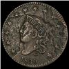 Image 1 : 1830 Mint Error Lamination Large Cent NEARLY UNCIR