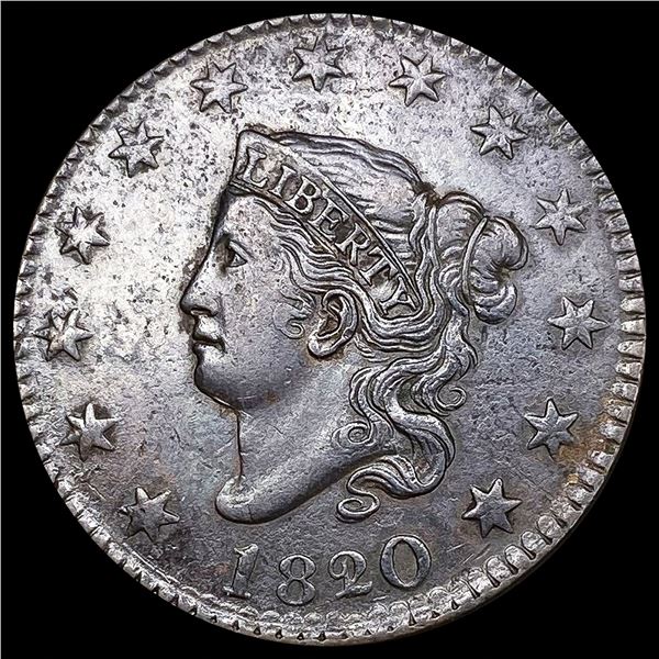 1820/19 Large Cent NEARLY UNCIRCULATED