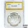 1878-S Morgan Silver Dollar PGA MS65