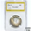 1964-D Kennedy Half Dollar PGA MS67