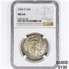 Image 1 : 1944-D Walking Liberty Half Dollar NGC MS64