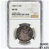 1849-O Seated Liberty Half Dollar NGC AU58