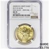 Image 1 : 2015-W US $100 oz Gold Eagle NGC MS70 HR