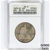 Image 1 : 1873-CC Seated Liberty Half Dollar ANACS AG3 ARWS
