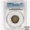Image 1 : 1875 Twenty Cent Piece PCGS F15