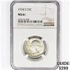 Image 1 : 1934-D Washington Silver Quarter NGC MS61