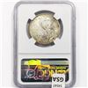 Image 2 : 1923-S Monroe Half Dollar NGC MS64+