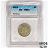 1883 Liberty Victory Nickel ICG MS65 No Cents