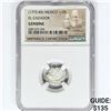 Image 1 : (1772-83) Mexico Silver 1/2R NGC Genuine El Cazado