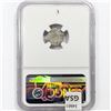 Image 2 : (1772-83) Mexico Silver 1/2R NGC Genuine El Cazado