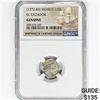 Image 1 : (1772-83) Mexico Silver 1/2R NGC Genuine El Cazado