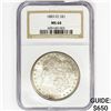 Image 1 : 1883-CC Morgan Silver Dollar NGC MS64