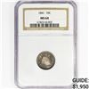 Image 1 : 1841 Seated Liberty Dime NGC MS64