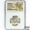 780-793 AD Tabaristan Silver Hemidrachm NGC MS