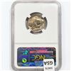 Image 2 : 1938 D/D Buffalo Nickel NGC MS67 FS-504