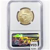 Image 2 : 2023 US 1/2oz Gold 25E NGC MS69 Obv Struck Thru