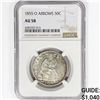 Image 1 : 1855-O Arws Seated Liberty Half Dollar NGC AU58