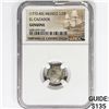 Image 1 : 1772-83 Mexico SILV 1/2 Reales El Cazador NGC Genu