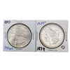 (3) Morgan Silver Dollars (1879-O, 1897)