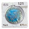 Image 1 : 1832 Capped Bust Half Dollar MS64