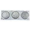 Image 1 : (3) Morgan Silver Dollars (1878-CC, 1892, 1892-O