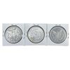 Image 2 : (3) Morgan Silver Dollars (1878-CC, 1892, 1892-O