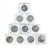 Image 1 : (10) Walking Half Dollars (1917, 1937, 1938, 193