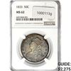 Image 1 : 1833 Capped Bust Half Dollar NGC MS62