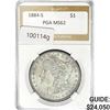 1884-S Morgan Silver Dollar PGA MS62