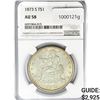 1873-S Silver Trade Dollar NGC AU58