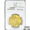 Image 1 : 1927 $20 Gold Double Eagle NGC MS66