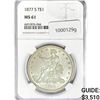 Image 1 : 1877-S Silver Trade Dollar NGC MS61
