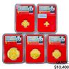 Image 1 : 2018 China Gold Set 2.01oz NGC MS70