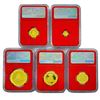 Image 2 : 2018 China Gold Set 2.01oz NGC MS70