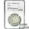 Image 1 : 1874-CC Seated Liberty Half Dollar NGC VF30