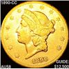 1890-CC $20 Gold Double Eagle CHOICE AU