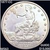 1877-CC Silver Trade Dollar CHOICE BU