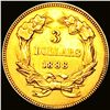 Image 2 : 1888 $3 Gold Piece UNCIRCULATED