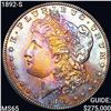 1892-S Morgan Silver Dollar GEM BU