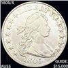 Image 1 : 1805/4 DRAPED BUST HALF DOLLAR NEARLY UNC