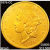 1876-CC $20 Gold Double Eagle