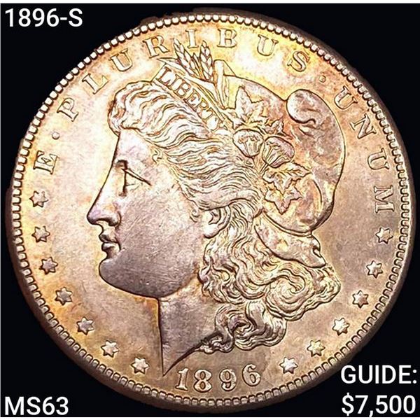 1896 Morgan Silver Dollar