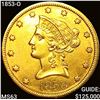 Image 1 : 1853-O $10 Gold Eagle