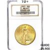 Image 1 : 1927 SG $20 Gold Double Eagle NGC MS65