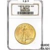 Image 1 : 1908 SG $20 Gold Double Eagle NGC MS64 No Motto