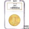 Image 1 : 1925 SG $20 Gold Double Eagle NGC MS63