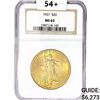 Image 1 : 1927 SG $20 Gold Double Eagle NGC MS63