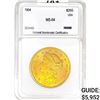 Image 1 : 1904 LH $20 Double Eagle NNC MS64