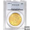 1898-S LH $20 Double Eagle PCGS AU58
